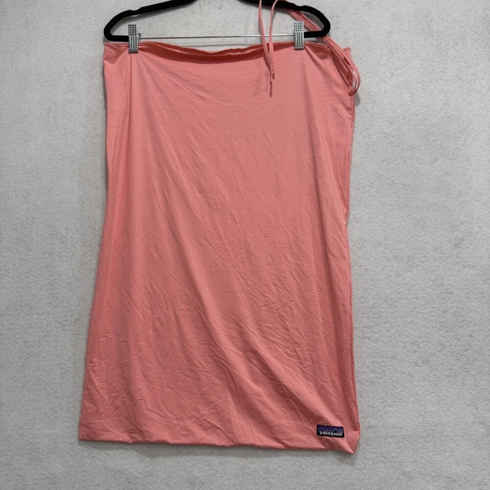 Patagonia Gift Bag Large 19x28 Pink Drawstring Logo Pouch Nylon Style 11999